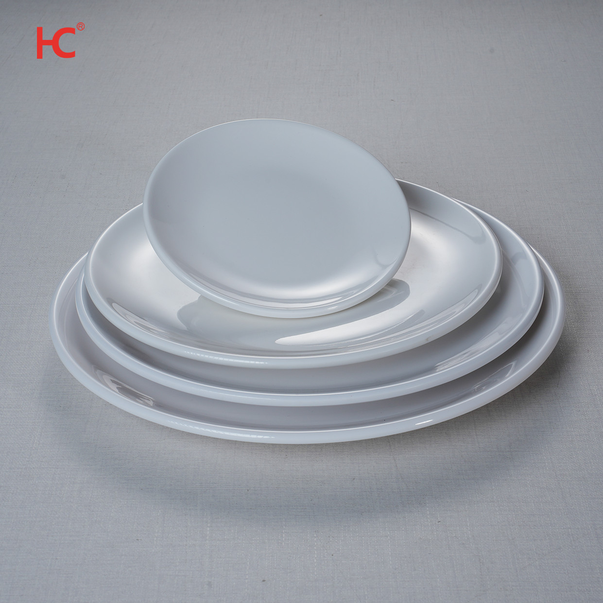 Melamine Dinnerware plate High Quality 6" elegant round Sustainable plate-Stocked Wholesale dishes and plates for restaurant