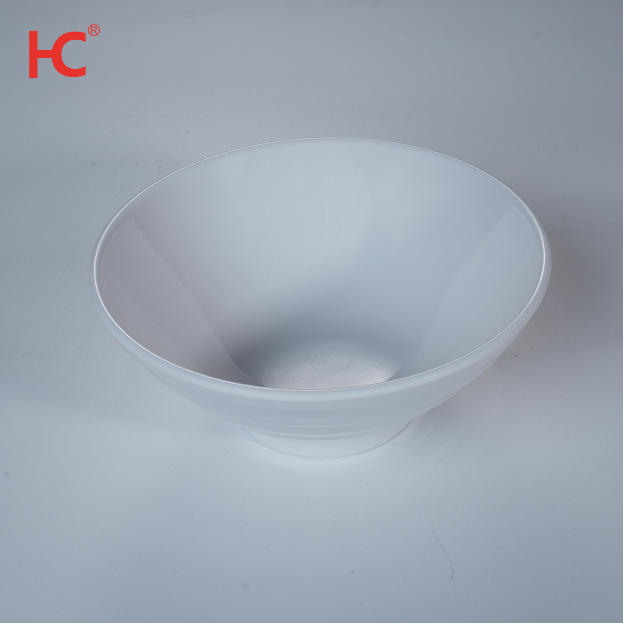 Cheap wholesale white round plastic 6.5''rice bowl eco-friendly melamine tableware restaurant use stocked unbreakable dinnerware