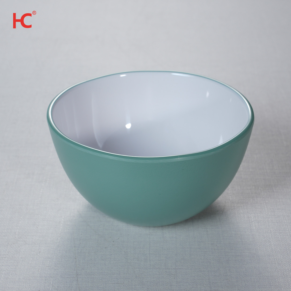 Wholesale hot -rated Factory High Quality 4.5'' Nordic Melamine Dinnerware double color round bowl Stocked