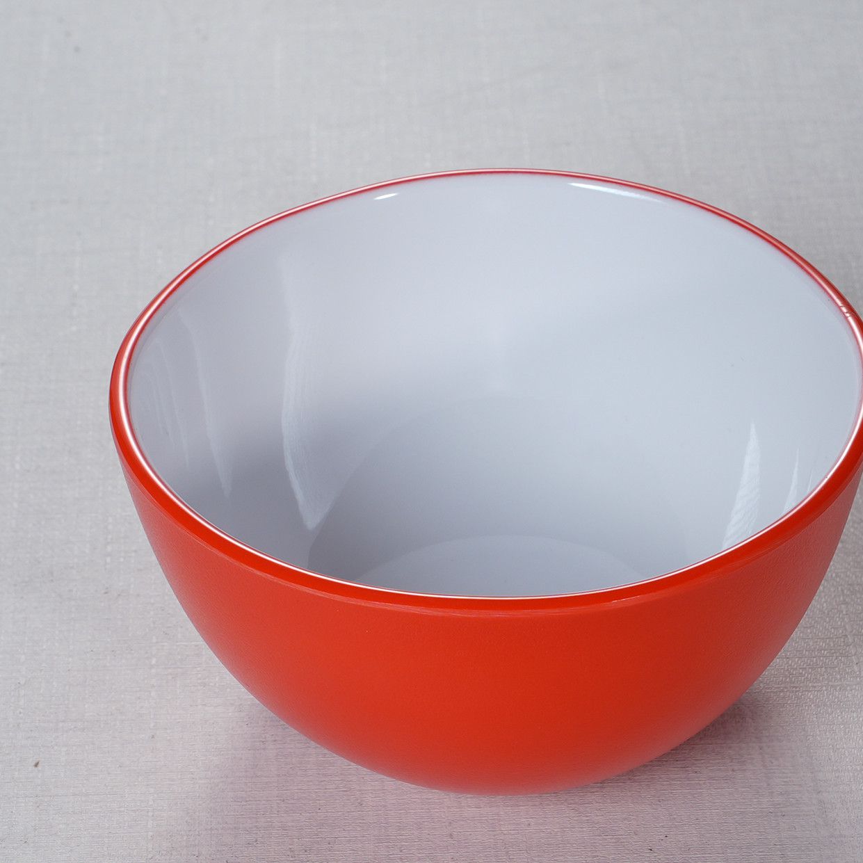 Wholesale hot -rated Factory High Quality 4.5'' Nordic Melamine Dinnerware double color round bowl Stocked