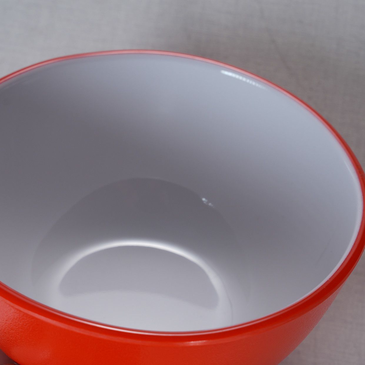 Wholesale hot -rated Factory High Quality 4.5'' Nordic Melamine Dinnerware double color round bowl Stocked