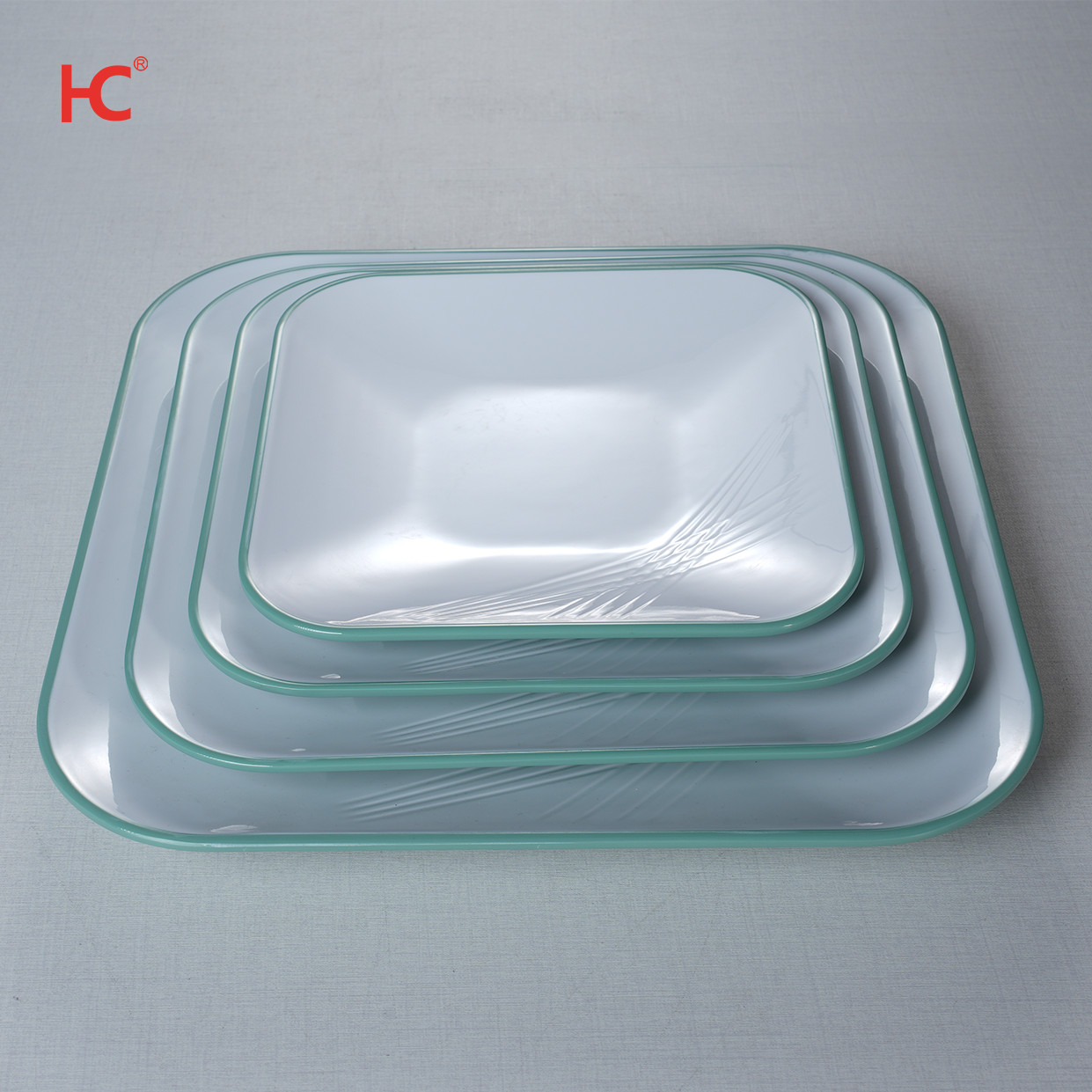 Factory High Quality 8.5" 9.8" 13.5'' 11.5'' melamine Nordic Melamine Dinnerware Square plate plate-Stocked Wholesale