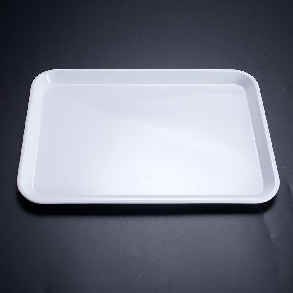 B-13 Customized sustainable a5 100 melamine tray modern style plastic dinnerware for Hotel and Fast Food Restaurant