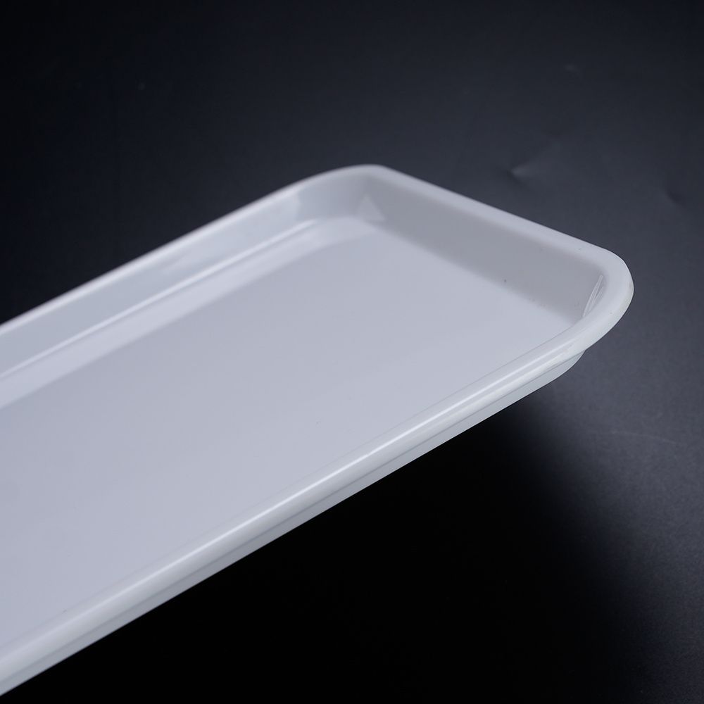 B-13 Customized sustainable a5 100 melamine tray modern style plastic dinnerware for Hotel and Fast Food Restaurant