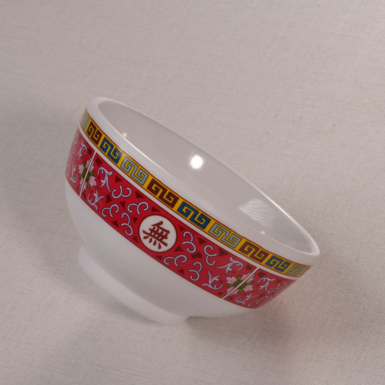 High Quality round Melamine Bowl and Unbreakable Glossy Plate Dish Set Sustainable for Home Parties with Decal Printing