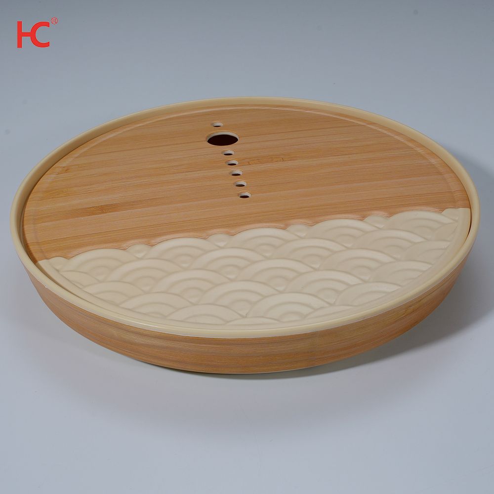 Durable Bamboo pattern Melamine Soup and Noodle Bowls Perfect for Buffets Restaurants and Everyday Use Reusable Tableware