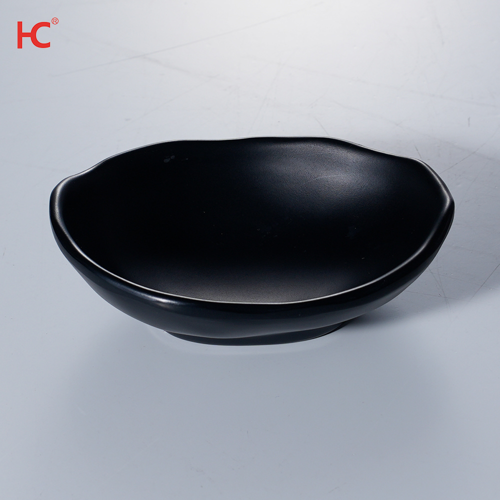 customizable colour Unbreakable Dinnerware High Quality A5 or A8 round Plate Unbreakable Dipping sauce dish Small fruit platter