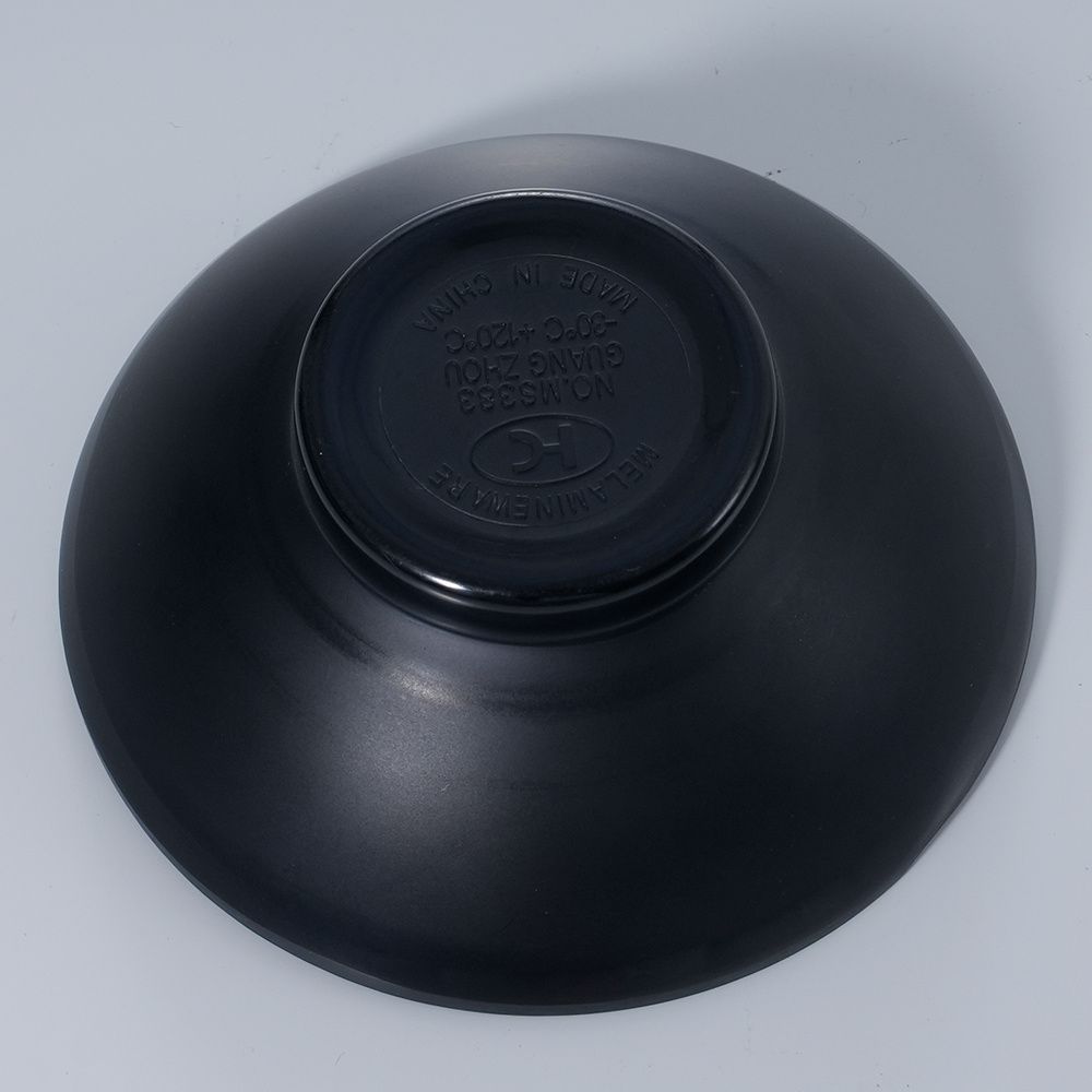 black Unbreakable High Quality A5 sakura Plate Unbreakable Dipping sauce dish Small fruit platter